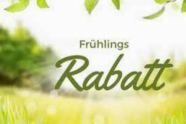 Fruehlingsrabatt Fruehlingsrabatt